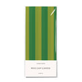 Red Cap Cards - Green Stripes tissue paper
