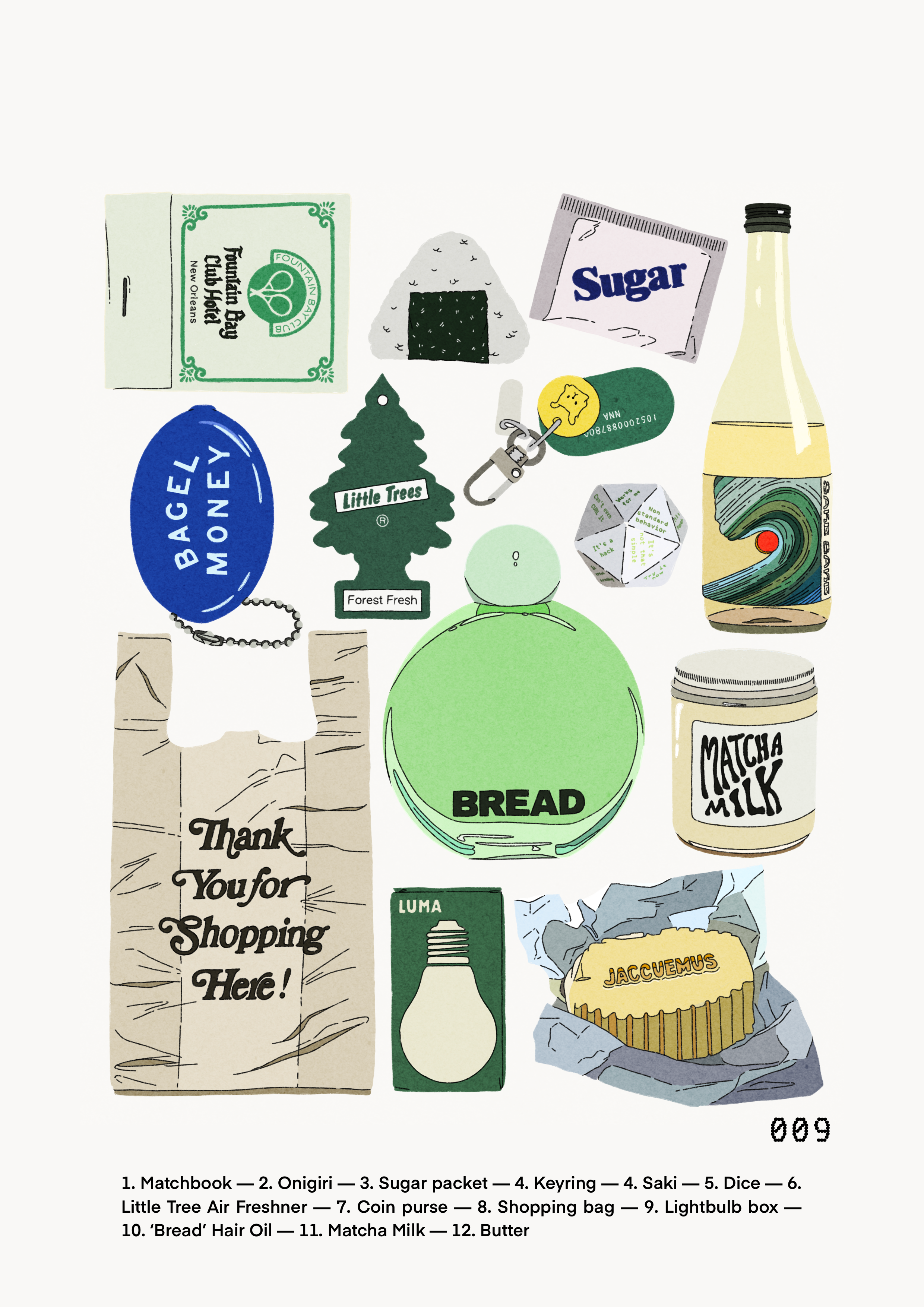 inviting affairs paperie - Trinket Sticker Sheet Corner Store Finds