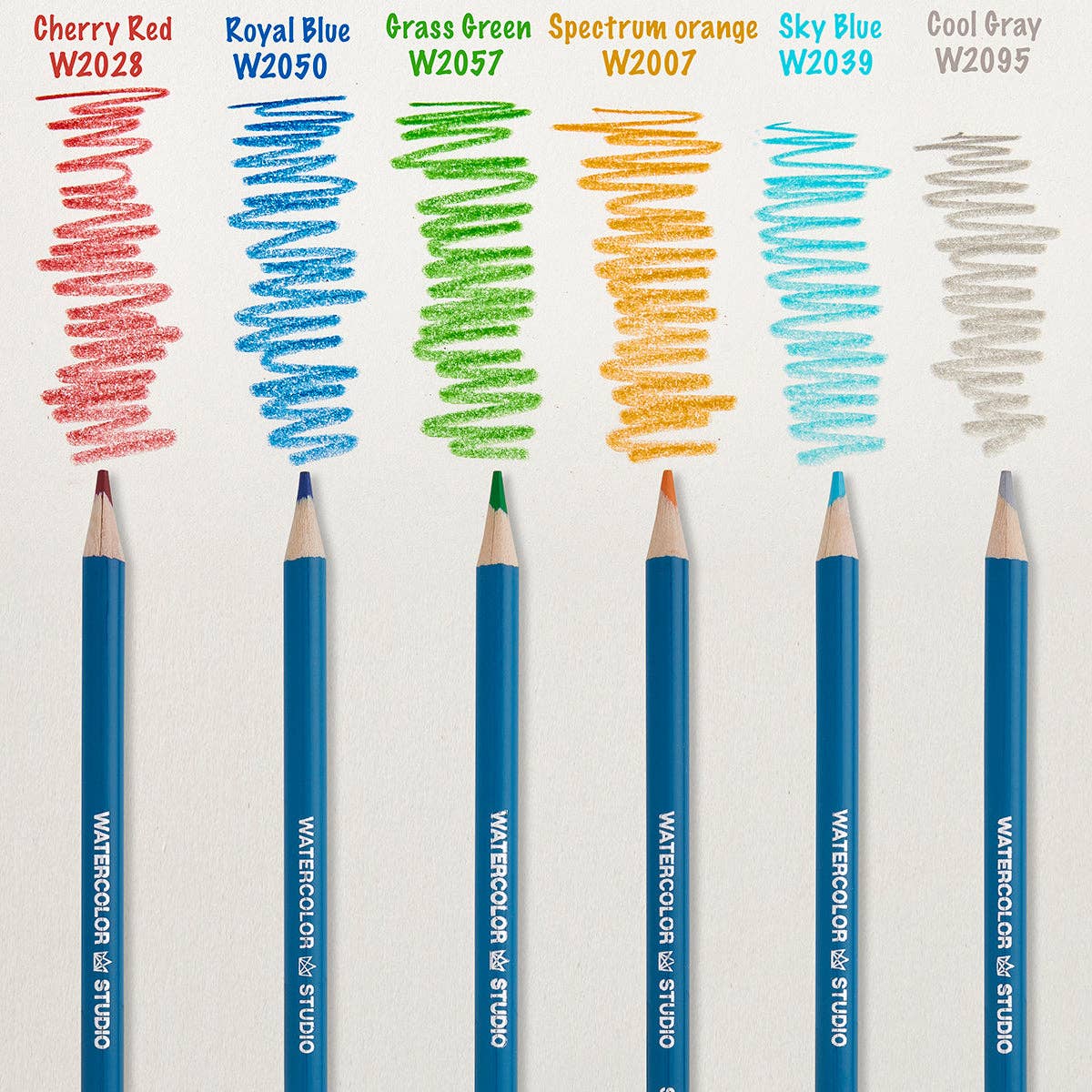 KINGART - Watercolor Pencils Set - 24 Colors: 24