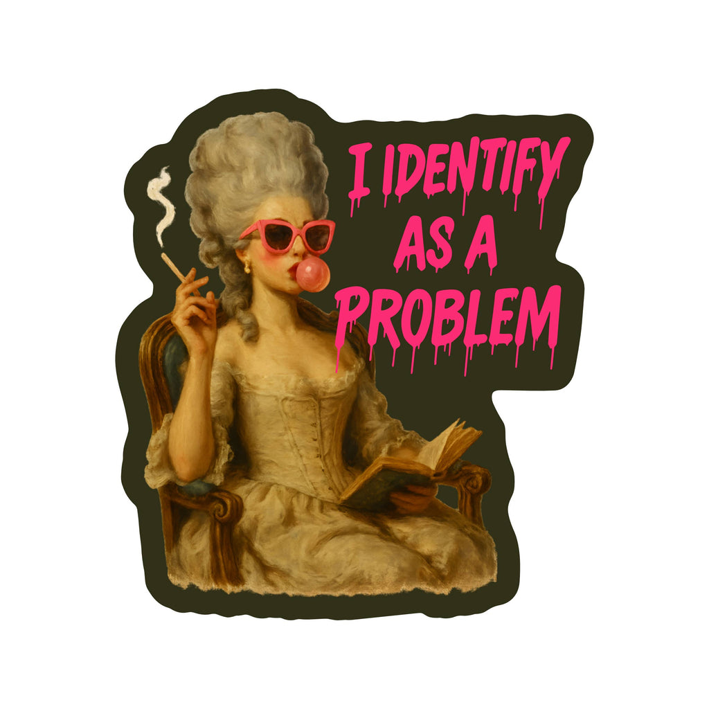 Juju and Moxie - Feminist Rights Funny Humor Book Vinyl Sticker