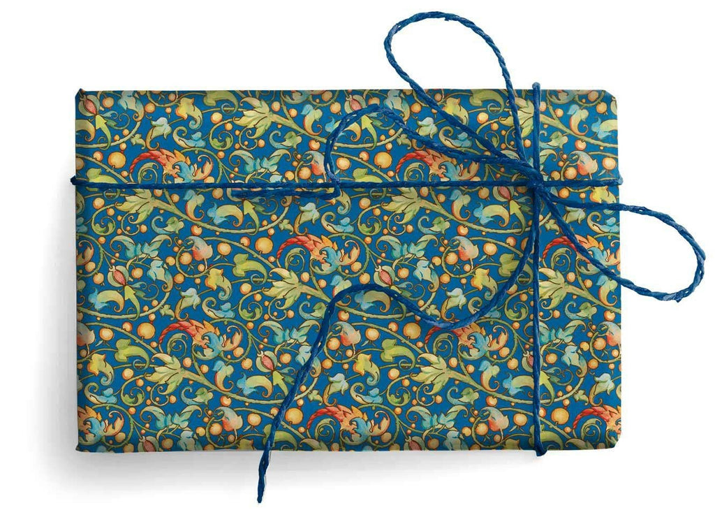 San Lorenzo Design - Florentine  Wrapping Paper, 19.7 x 27.6 in.: Penmanship