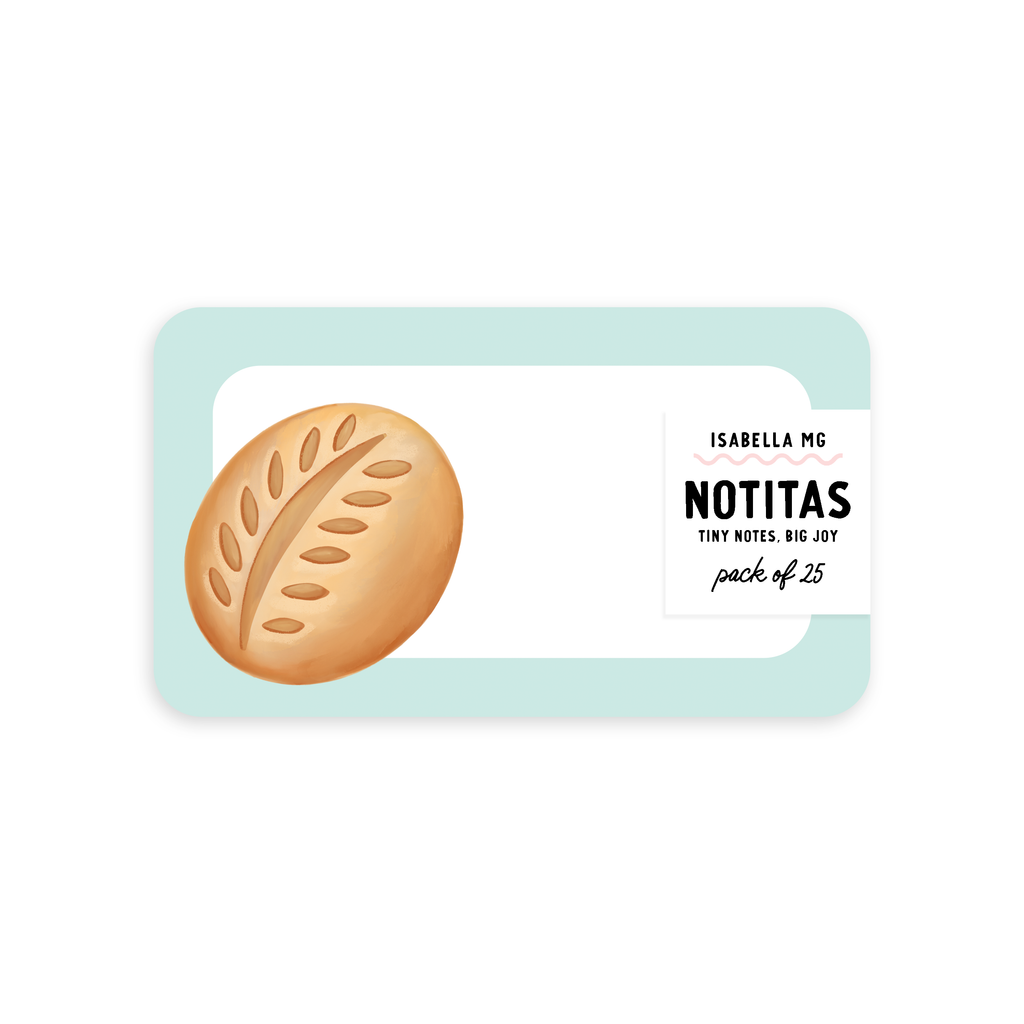 Isabella MG - Sourdough - Notitas - Mini notes