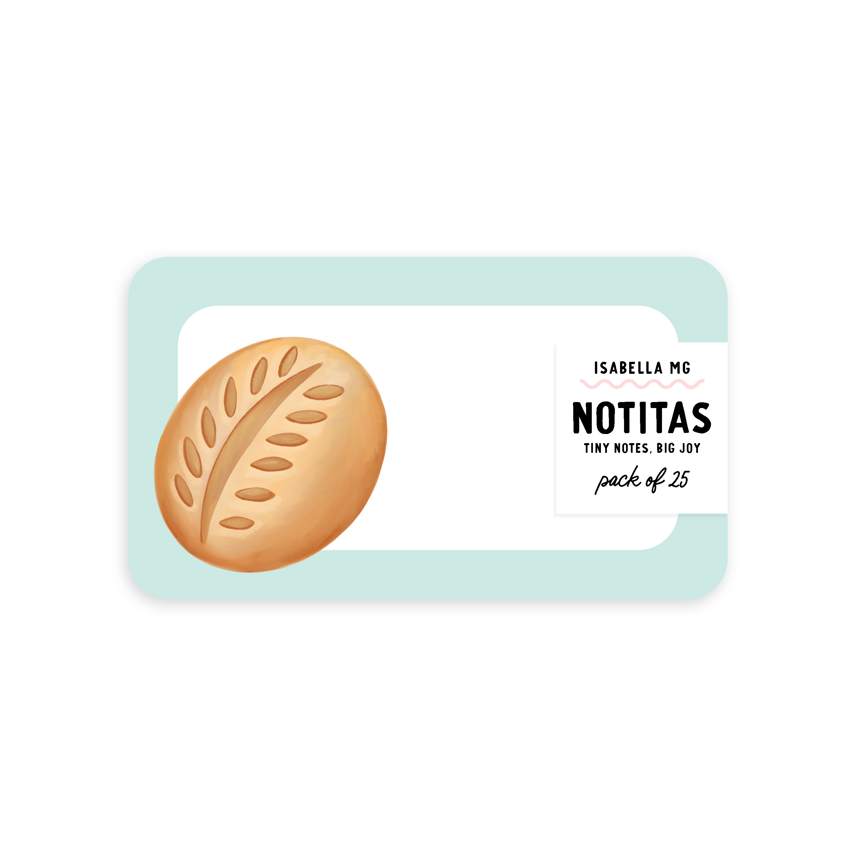 Isabella MG - Sourdough - Notitas - Mini notes