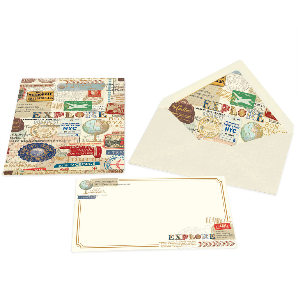 San Lorenzo Design - Portfolio Cards Large Size, Note Cards, Italian Stationery: Primavera