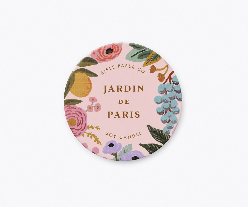 Rifle Paper Co. - Jardin de Paris 3 oz Tin Candle