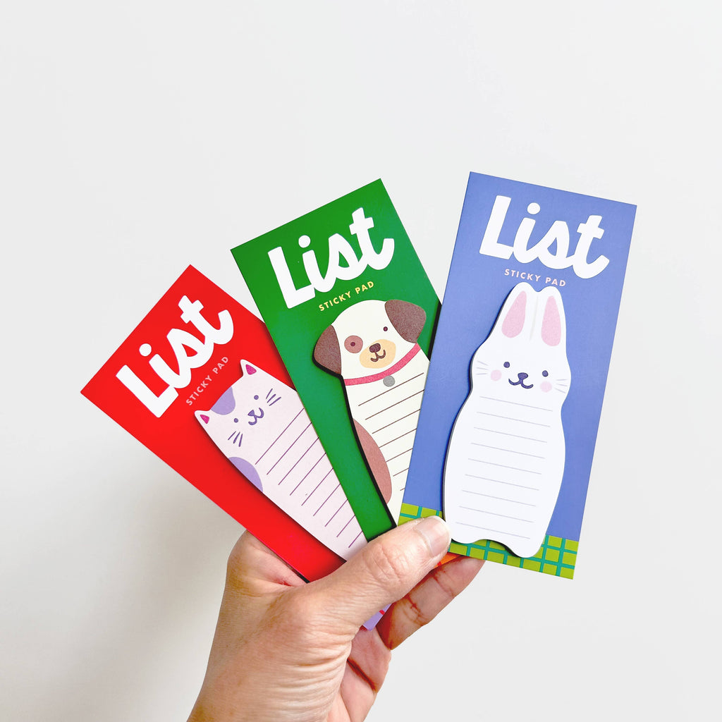 Girl of All Work - Cat List Pad