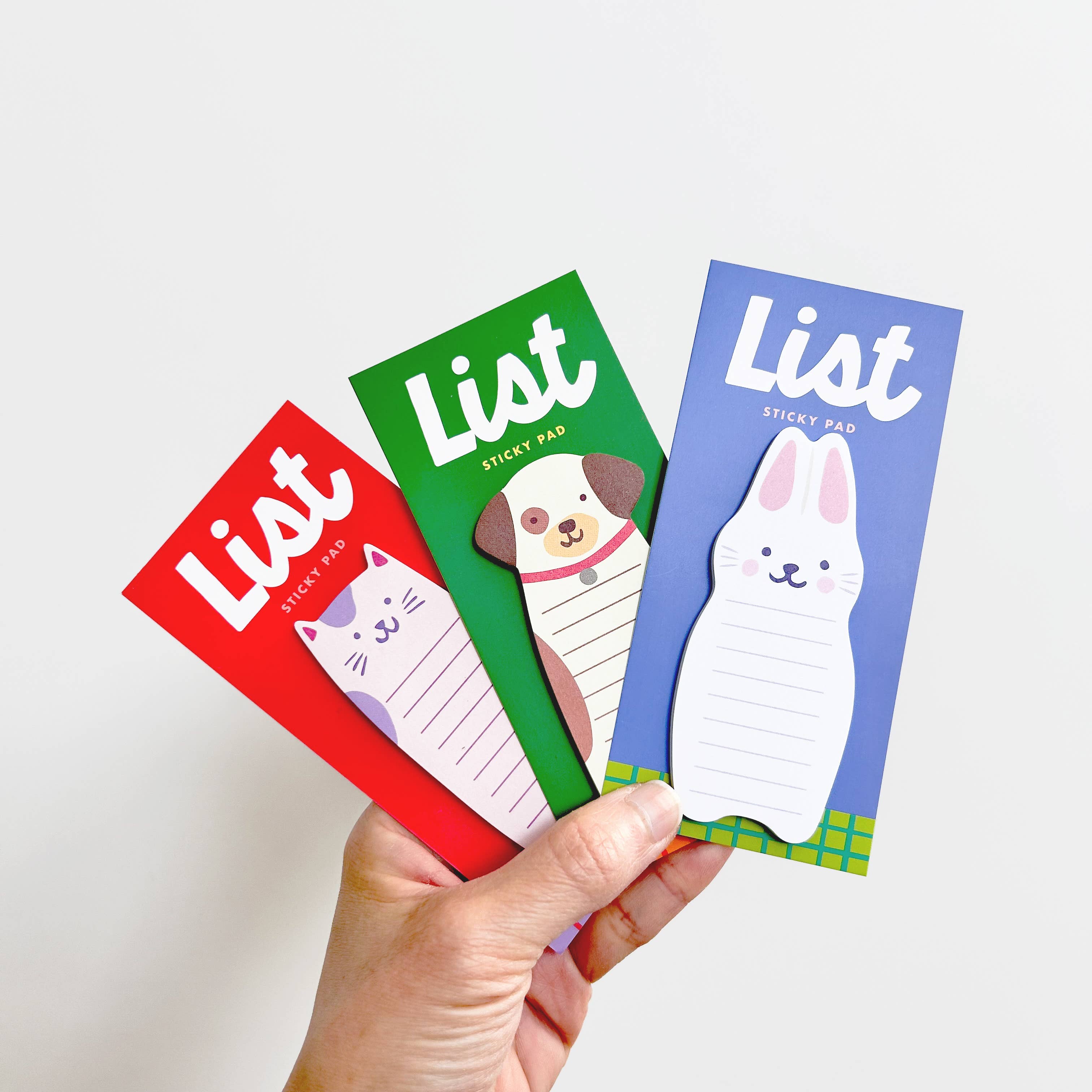 Girl of All Work - Cat List Pad