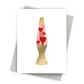 Fine Moments - Lava Lamp Love Greeting Card