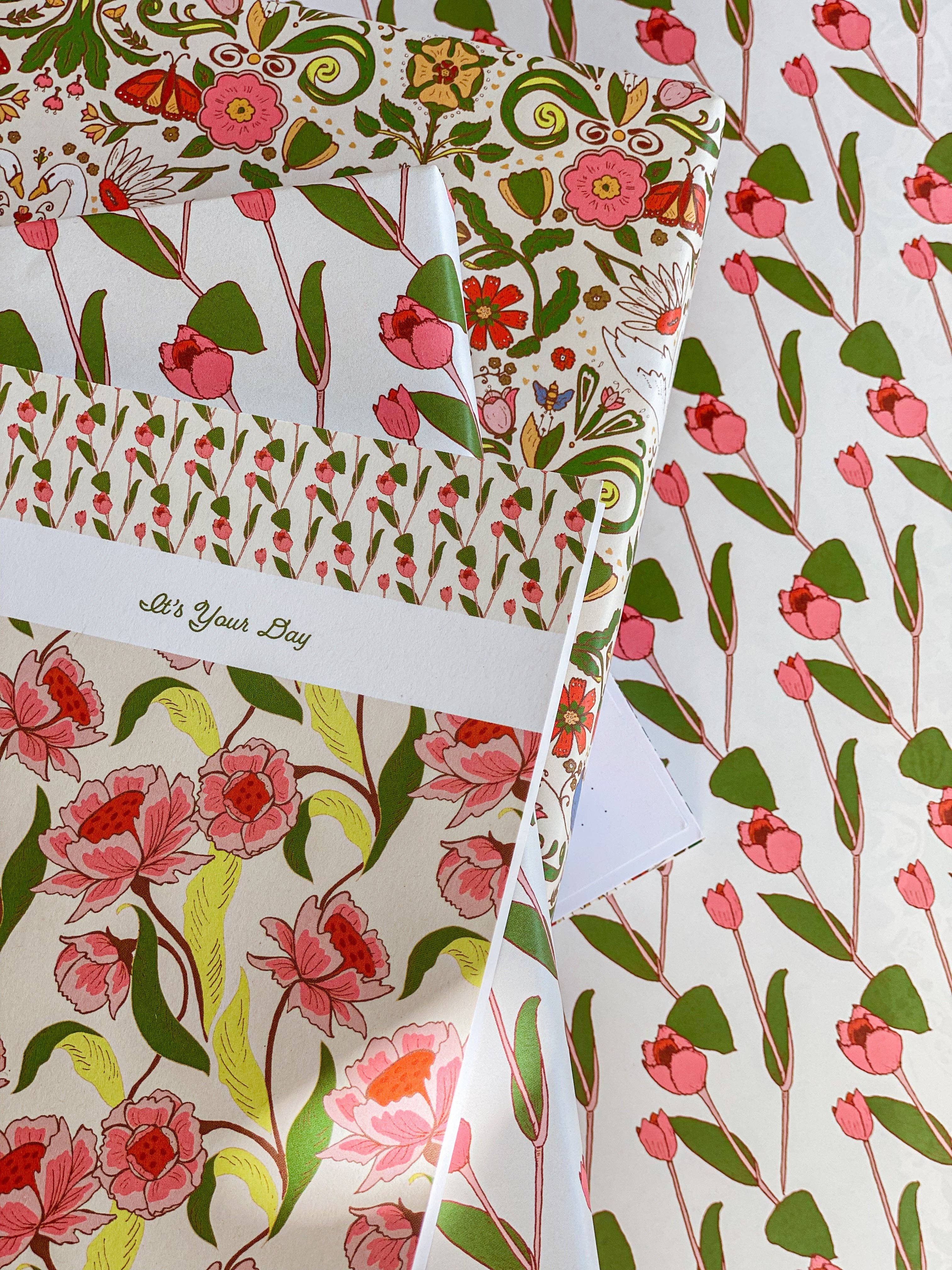 re:mused studio - Cambrifornia Gift Wrap Sheet – Double Sided