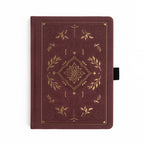 Archer and Olive - Storybook in Plum Notebook: Dot Grid / A5