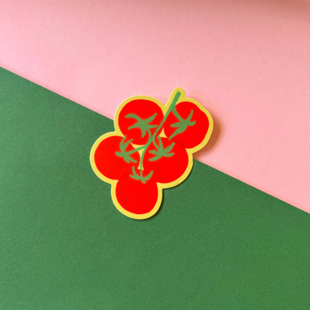 Mel Andrel - On The Vine Tomato Vinyl Sticker