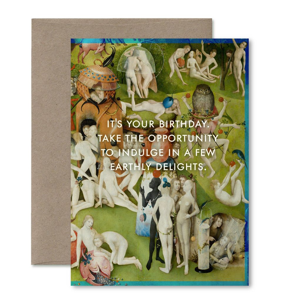 Pictrix Design - "Earthly delights" A6 birthday card