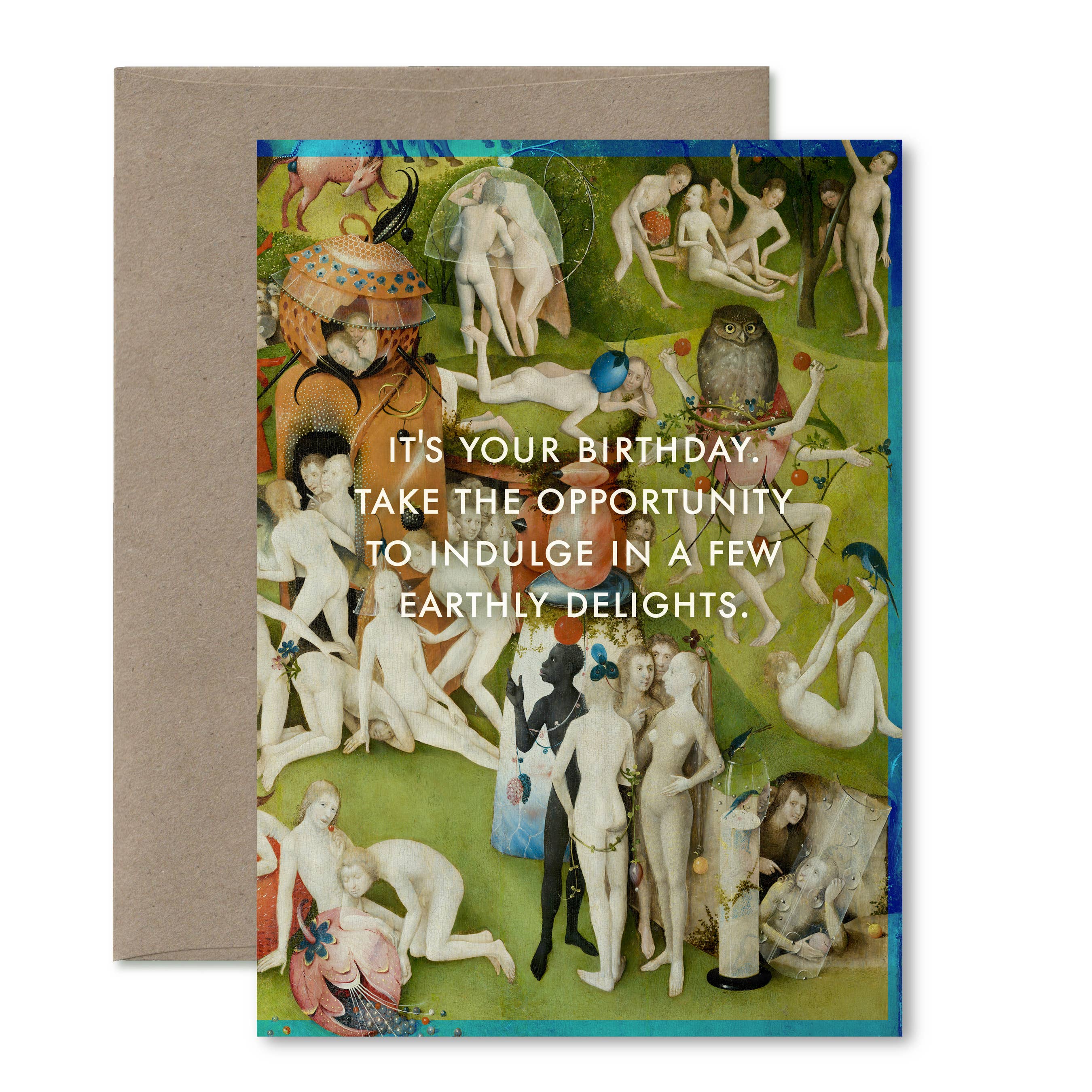 Pictrix Design - "Earthly delights" A6 birthday card