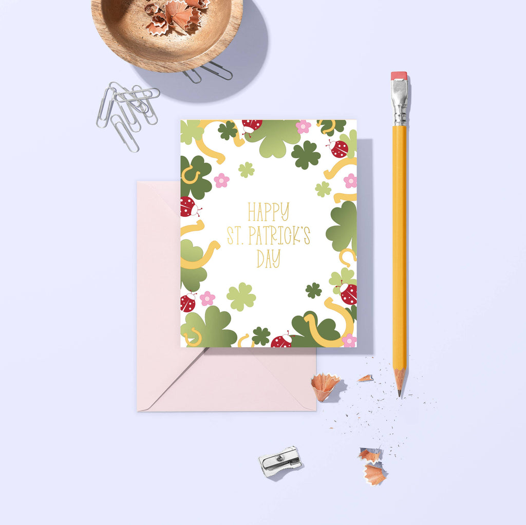 Sublime & Co. - Happy St. Patrick's Day Card With Clovers