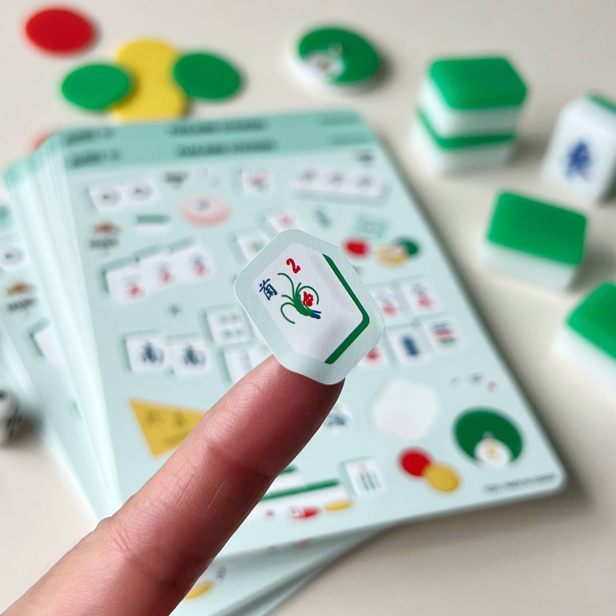 I'll Know It When I See It - Mahjong sticker sheet