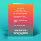 The Raccoon Society - Rager Birthday Card
