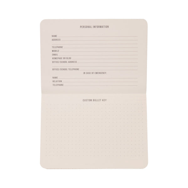Designworks Ink, Standard Issue Pocket Journal - Army Green + Chili