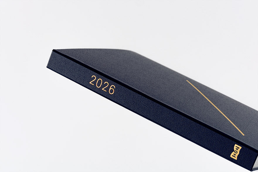 Hobonichi, Techo 2026 HON A5, Slash, Navy