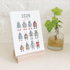 Yeesan Loh - 2026 Calendars: Robots: MON-SUN / Standard/Classic