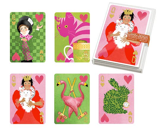 Linnea Design - Wonderland Blank Card Set