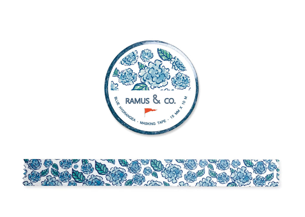 Ramus & Co. - Blue Hydrangea Masking Tape