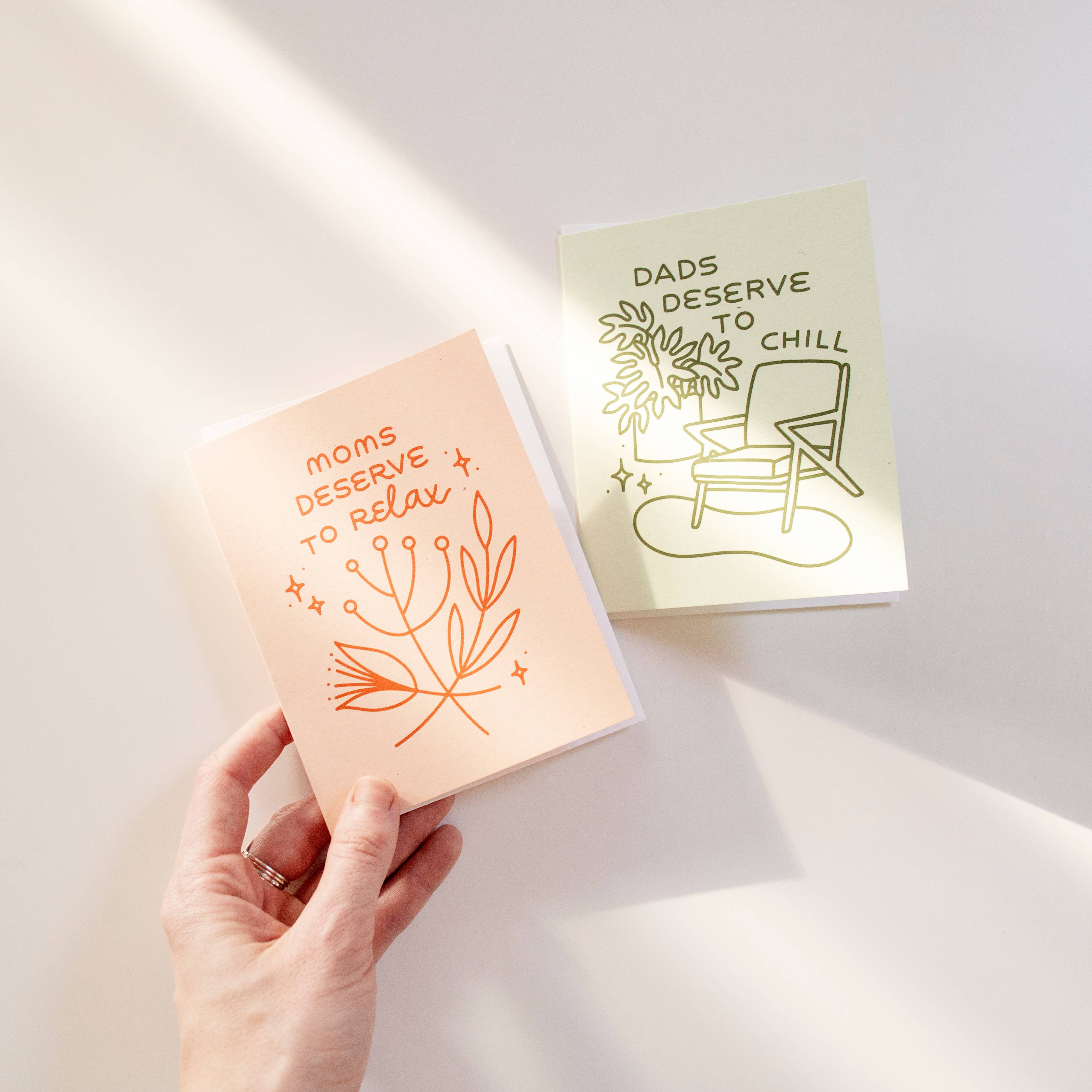 Worthwhile Paper - Dads Deserve to Chill Card