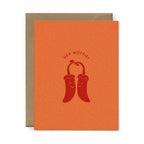 Ruff House Print Shop - Hey Hottie Pepper Love Greeting Card