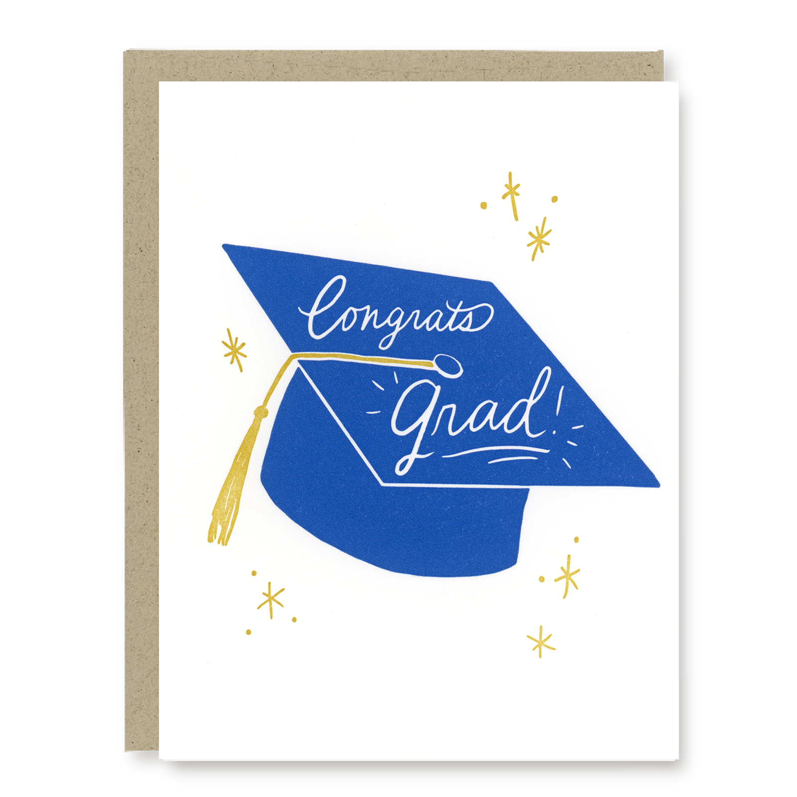 Kindred Letterpress - Congrats Grad | Graduation Card
