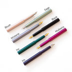 Tom's Studio - The Studio Pocket Fountain Pen 2.0: Iris / Architect (+£5)