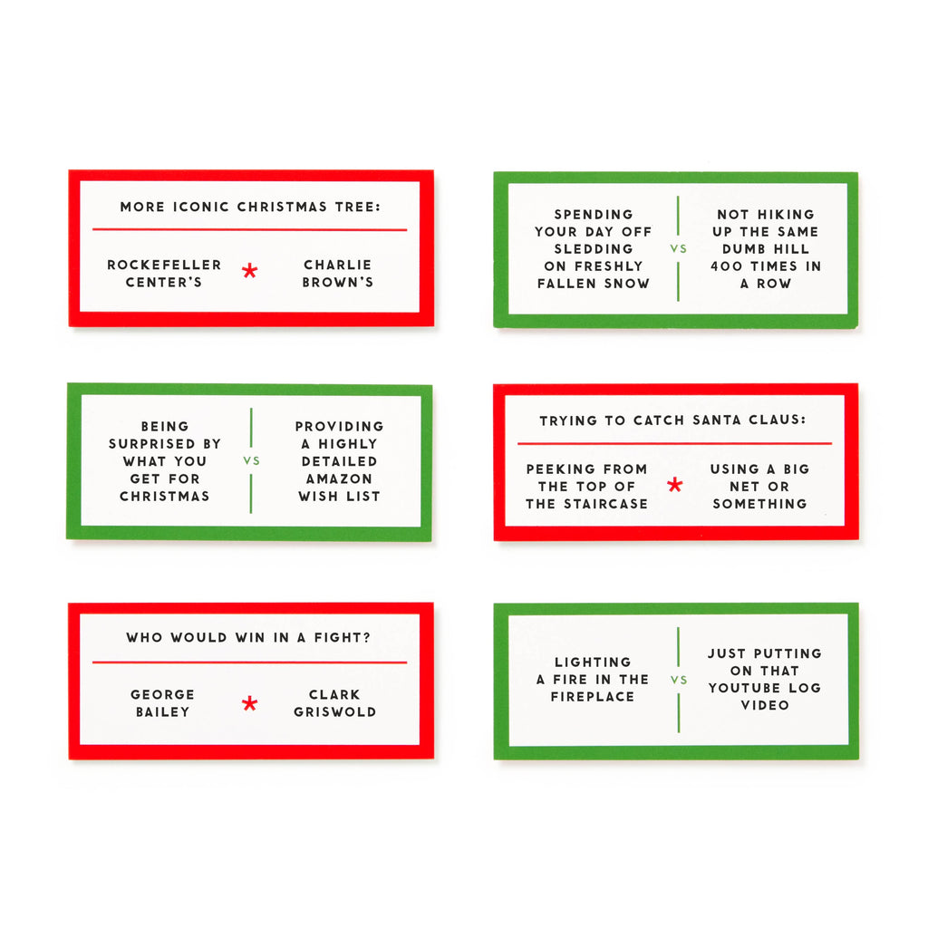 Chronicle Books - Brass Monkey Debatable Holiday Edition Social Game
