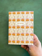re:mused studio - Rosie Sprig Birthday A2 Greeting Card