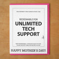 McBitterson's - Tech Support Mom Greeting Card