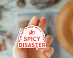 inviting affairs paperie - Spicy Disaster Sticker
