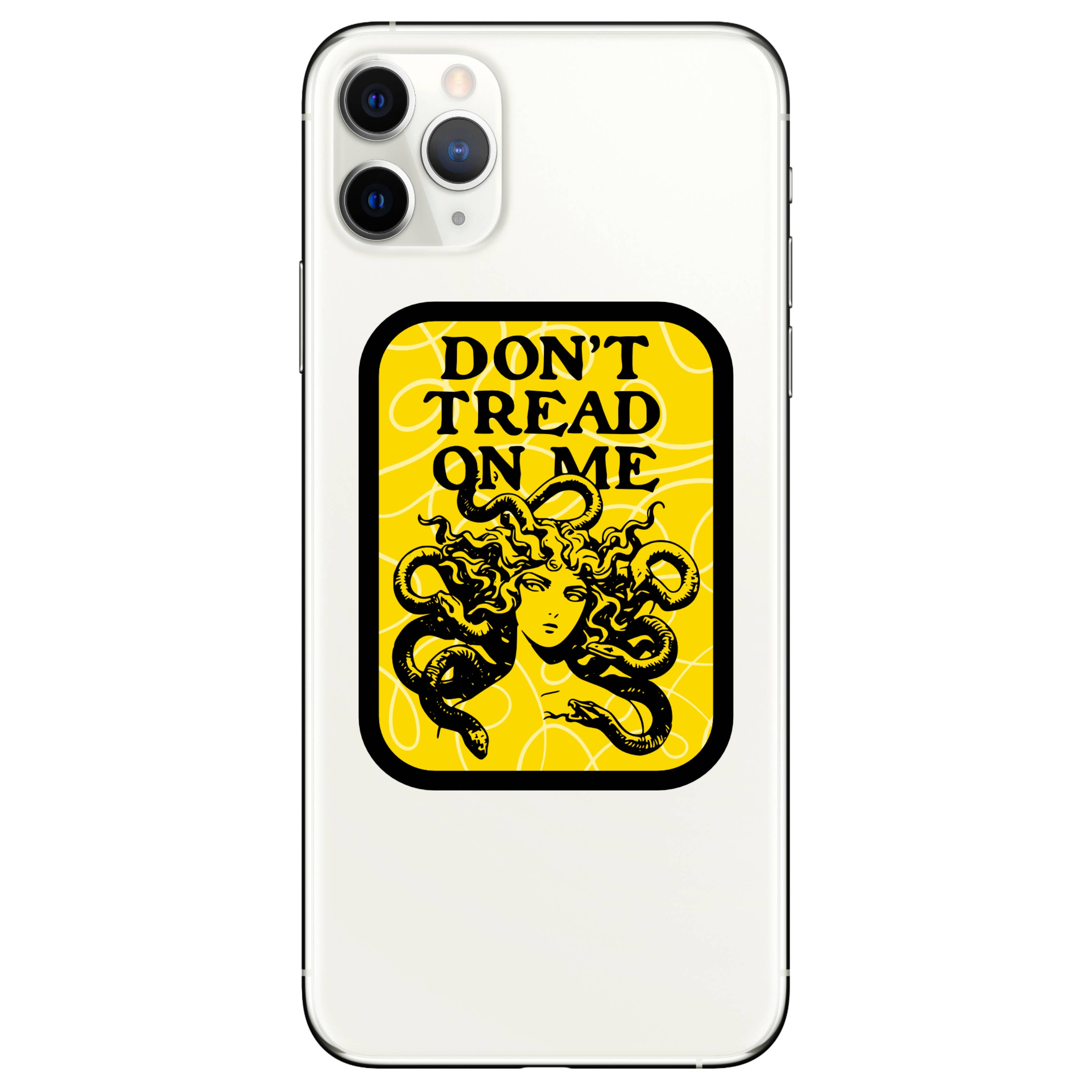 Juju and Moxie - Feminist Rights Snake Politics Vinyl Sticker