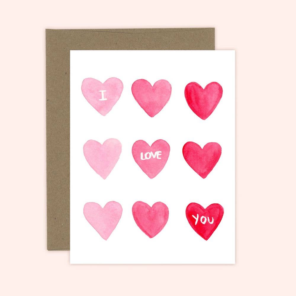 Almeida Illustrations - Love you Greeting Card - Anniversary Love