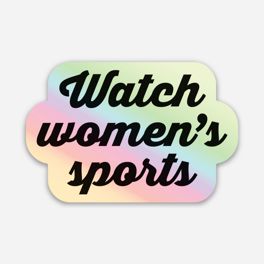 Discovery Stickers - Women's Sports Sticker