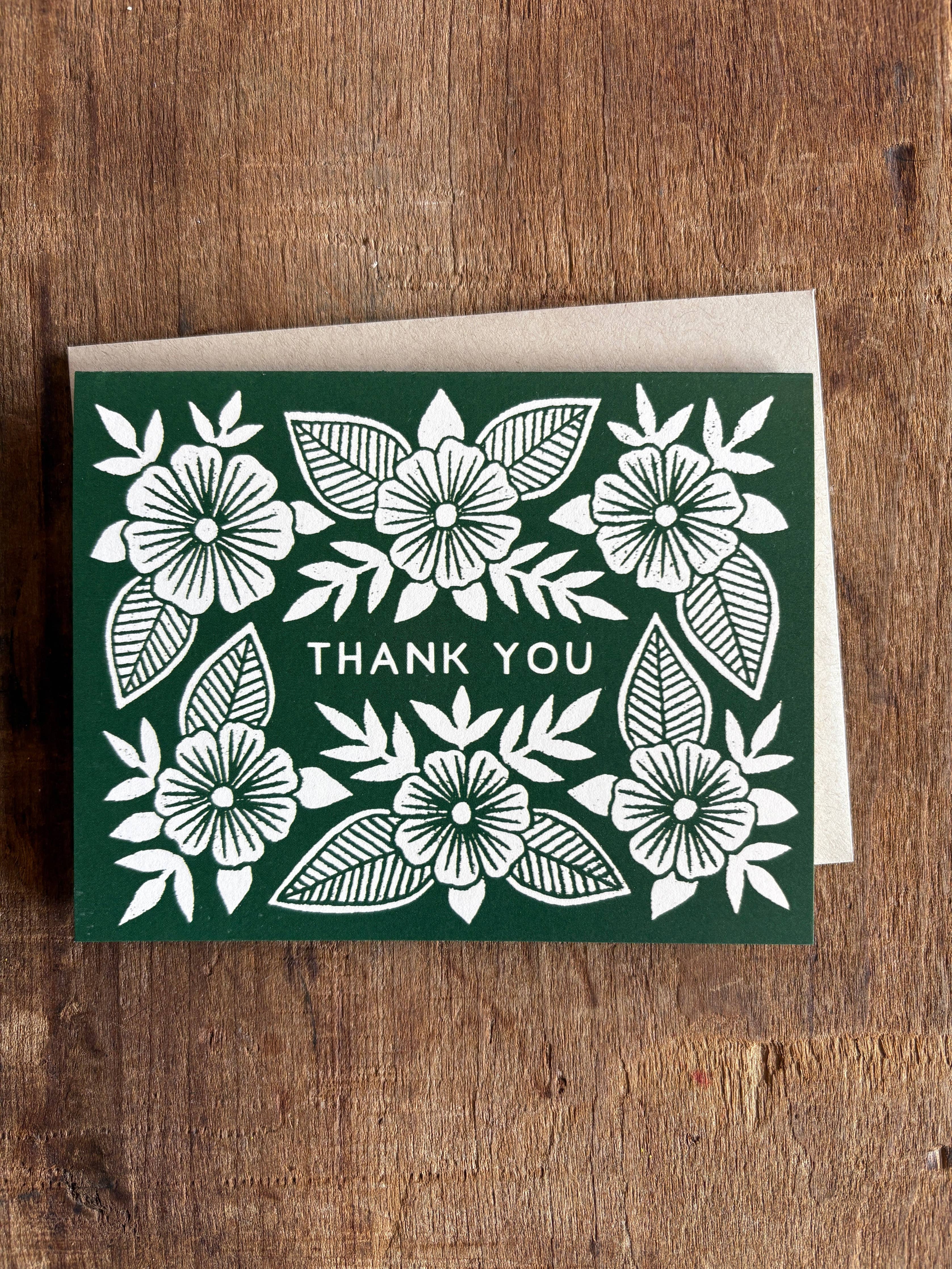 Katharine Watson - "Thank You," Greeting Card