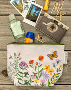 1Canoe2, Wildflower Botanicals  Canvas Pouch