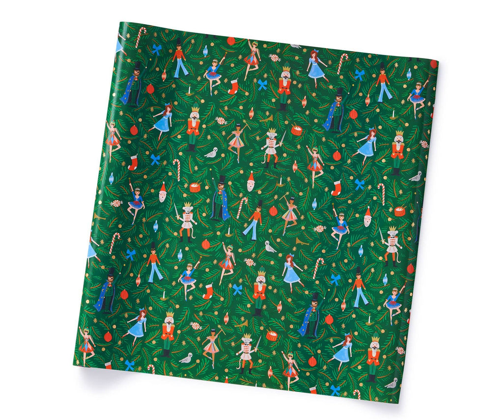 Rifle Paper Co. - Nutcracker Continuous Wrapping Roll