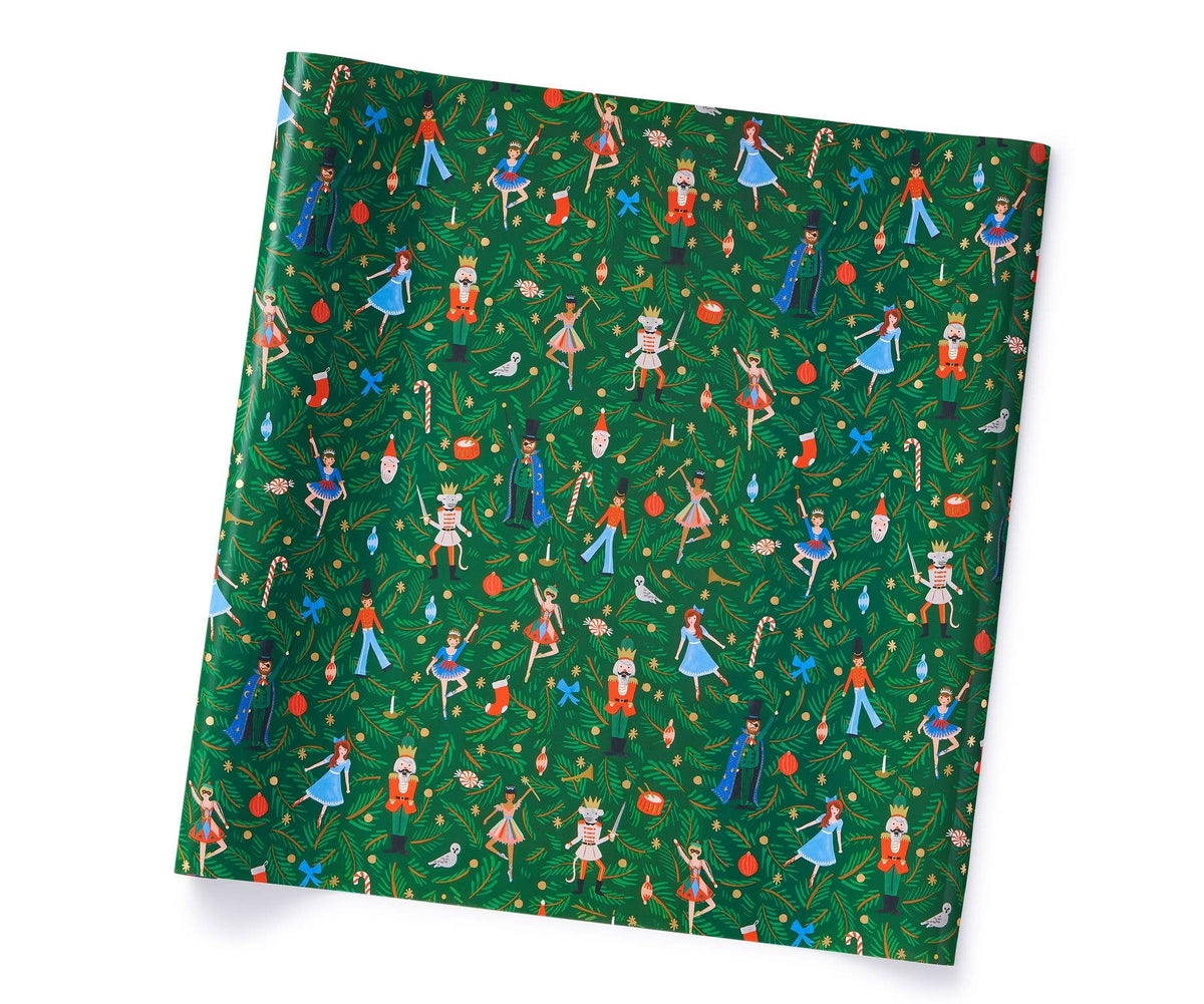 Rifle Paper Co. - Nutcracker Continuous Wrapping Roll