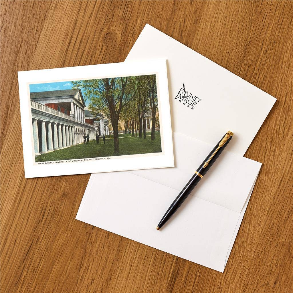 Found Image Press - Greeting Card VA-77 University of Virginia, Charlottesville