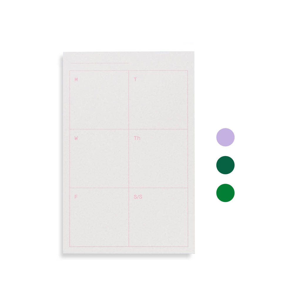 Moglea - Square Weekly Pad