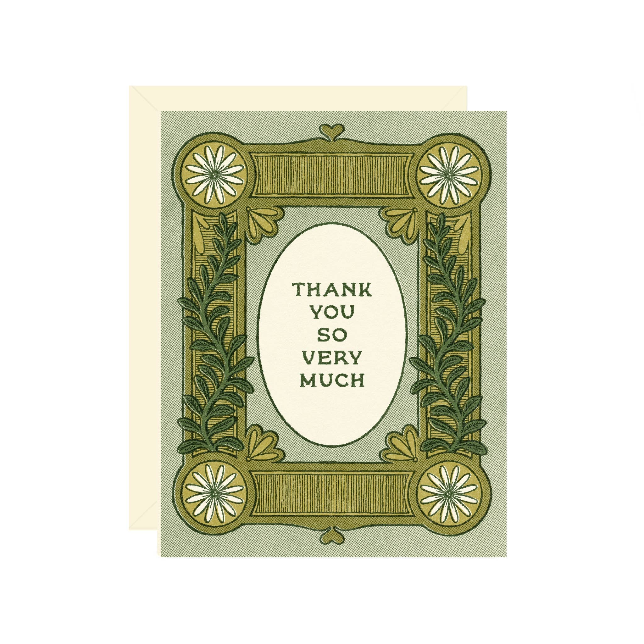 Wallflower Paper & Party - Thank You Vine Greeting Card