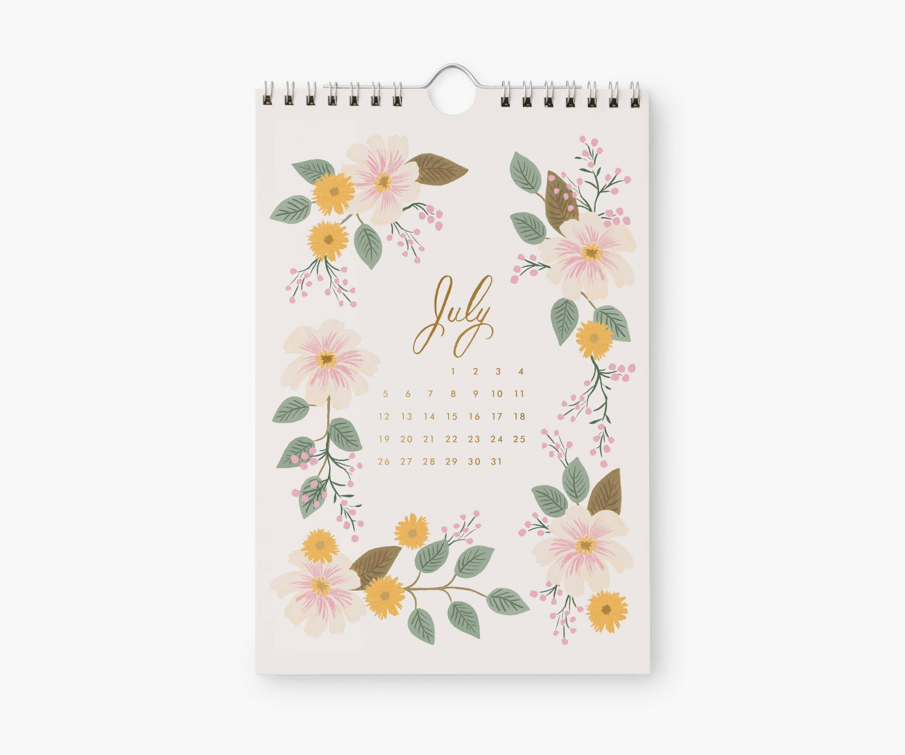 Rifle Paper Co. - 2026 Strawberry Fields Kitchen Calendar (6x9)