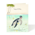 Felix Doolittle - Baby Sea Turtle - Birthday Greeting Card