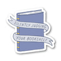 Tiny Hooray - Silently Judging Your Bookshelf Sticker