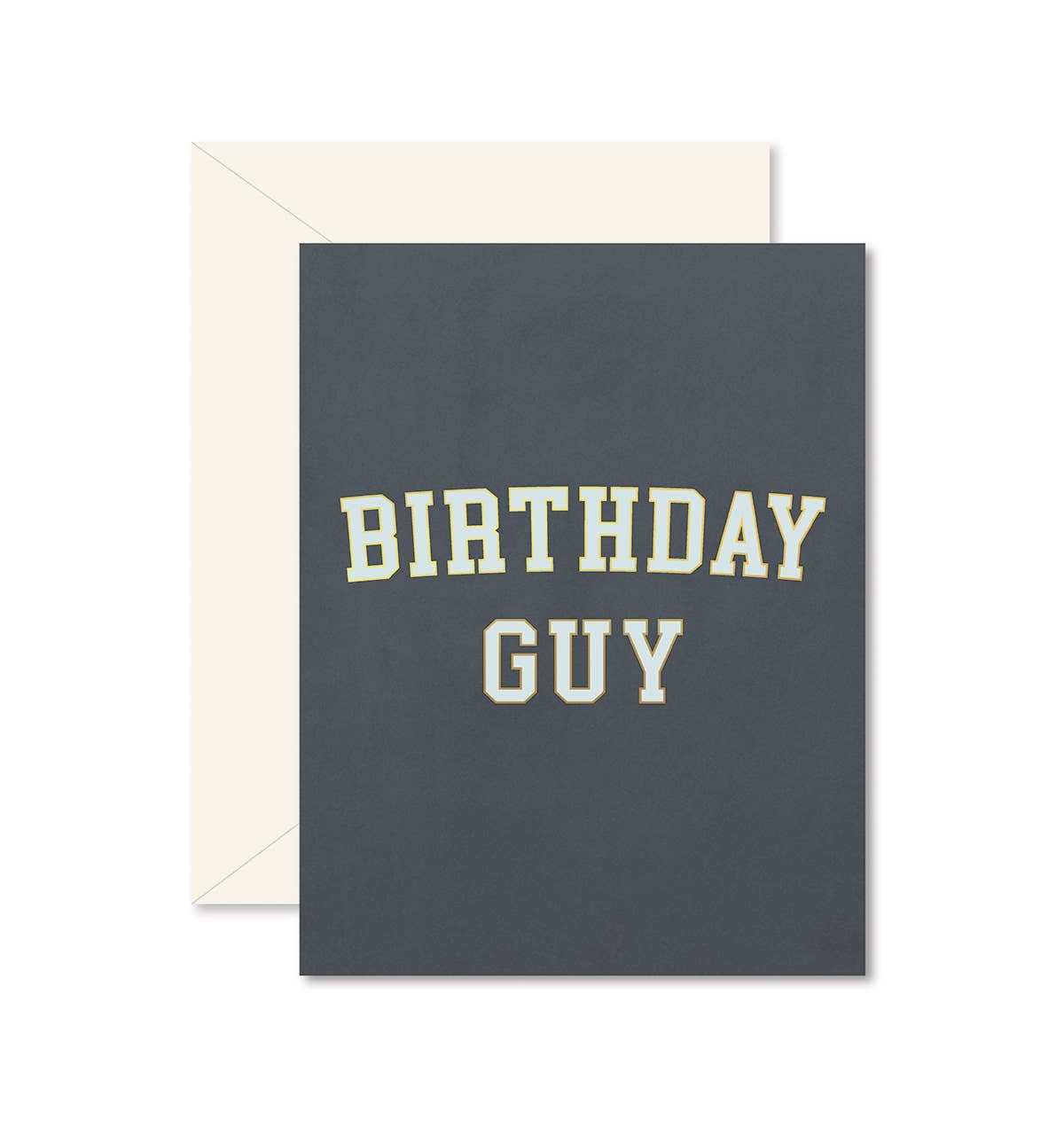 Ginger P. Designs - Birthday Guy University Greeting Card