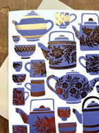 Katharine Watson - Tea Set Greeting Card