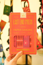 East End Press - PINK & RED PAPER CHAIN KIT