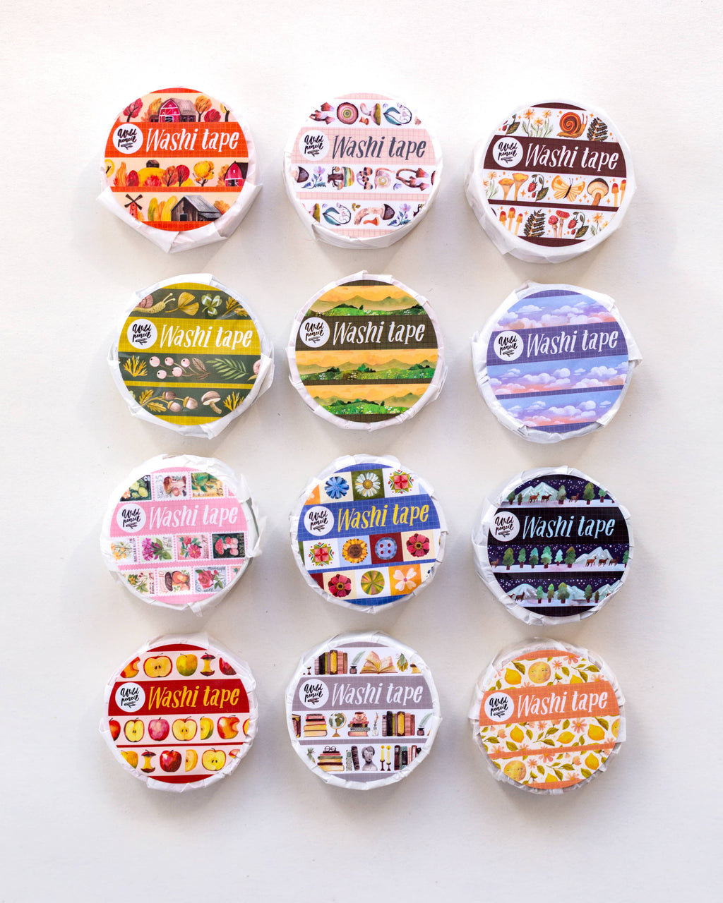 Wild Pencil Studio - Washi Tape — Apples